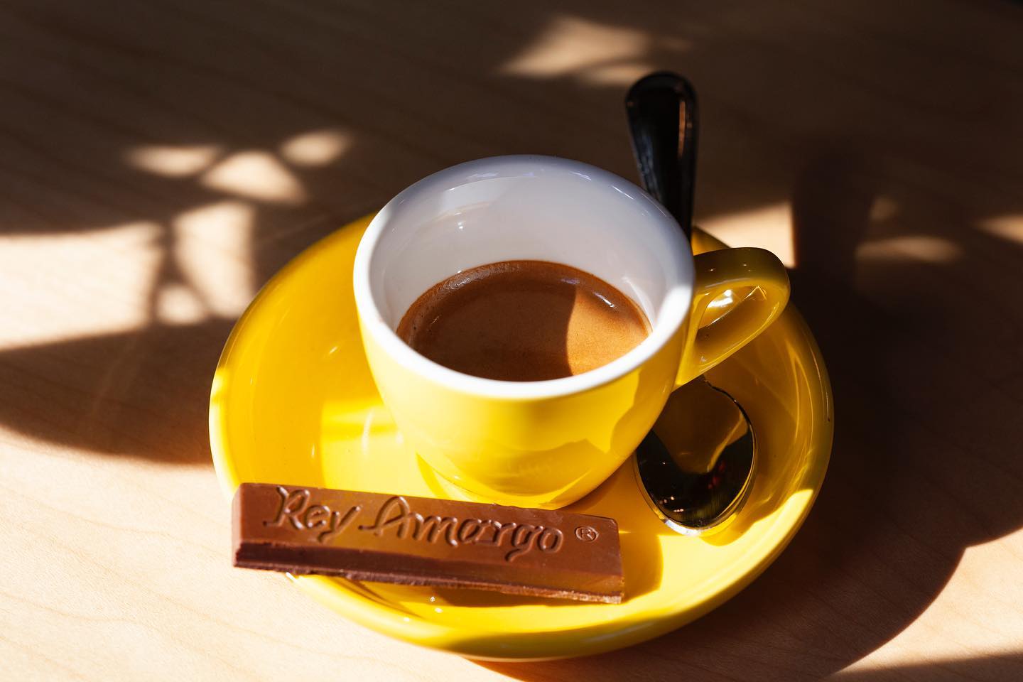 Hot chocolate from Rey Amargo Chocolate Shop in Seattle