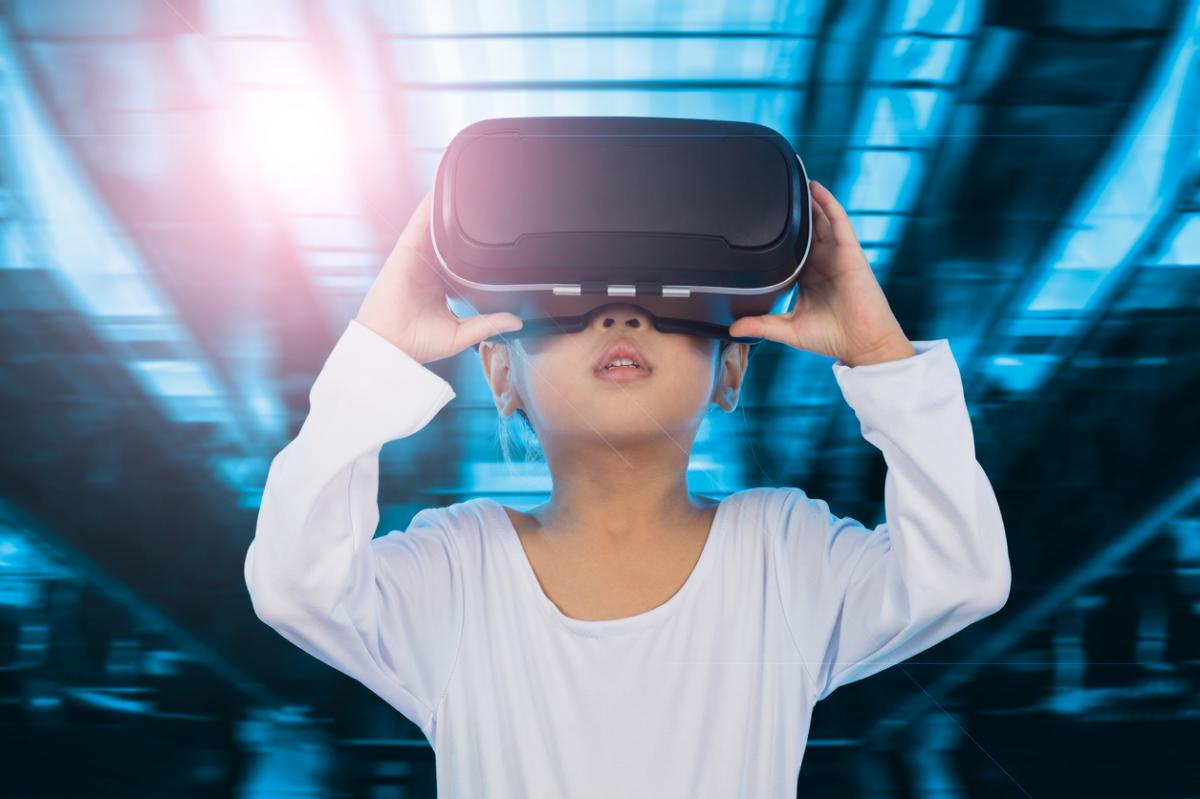 Virtual reality asian