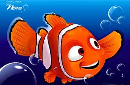 Nemo from the movie 'Finding Nemo'