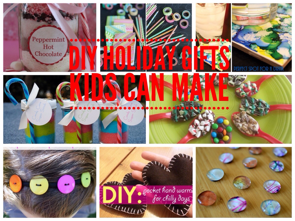 Easy Christmas Gifts Made by Kids