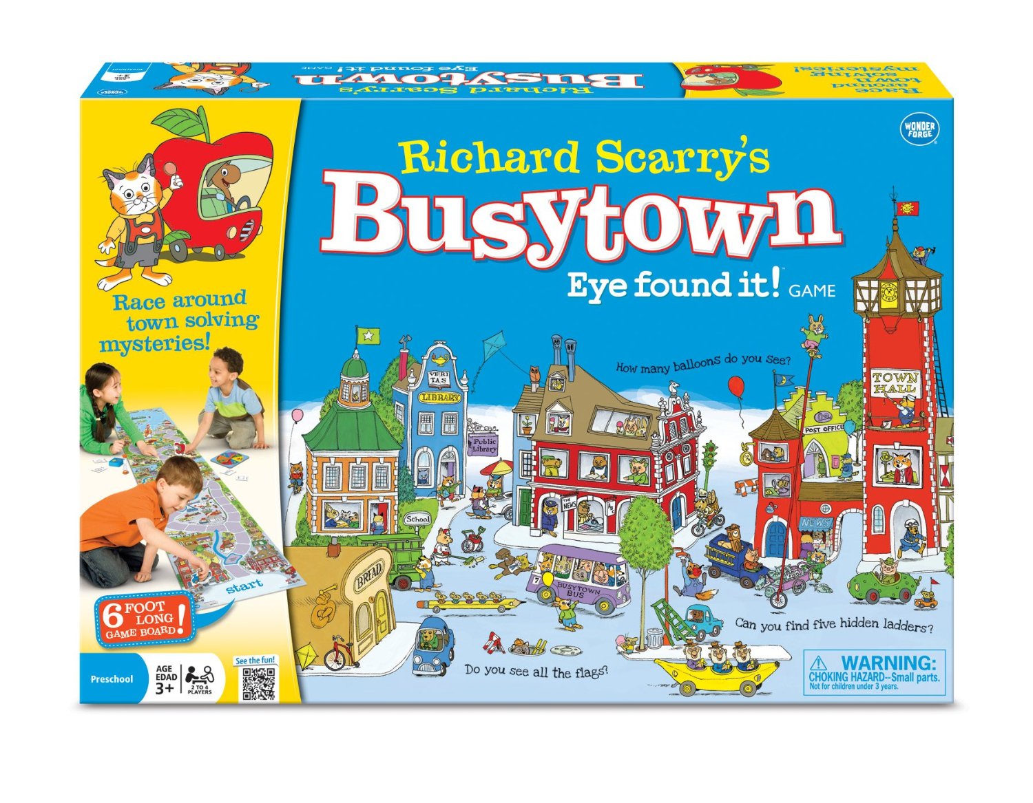 Around the town board game- online learning