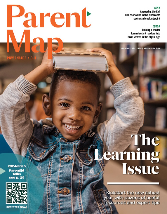 ParentMap's Learning 2024 magazine cover