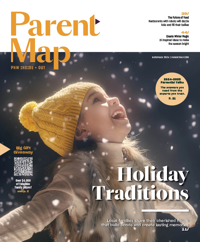 ParentMap's December 2024 magazine cover