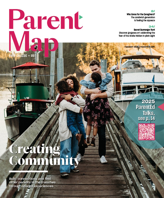 ParentMap's February 2025 magazine cover