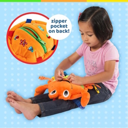 Montessori inspiring sensory plushie