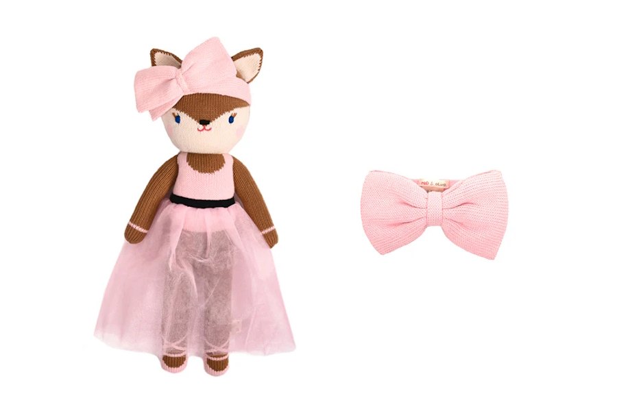 Foxy Bella Ballerina Match me set holiday gift idea for kids