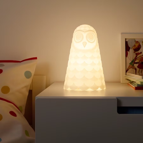 Ikea kids owl lamp