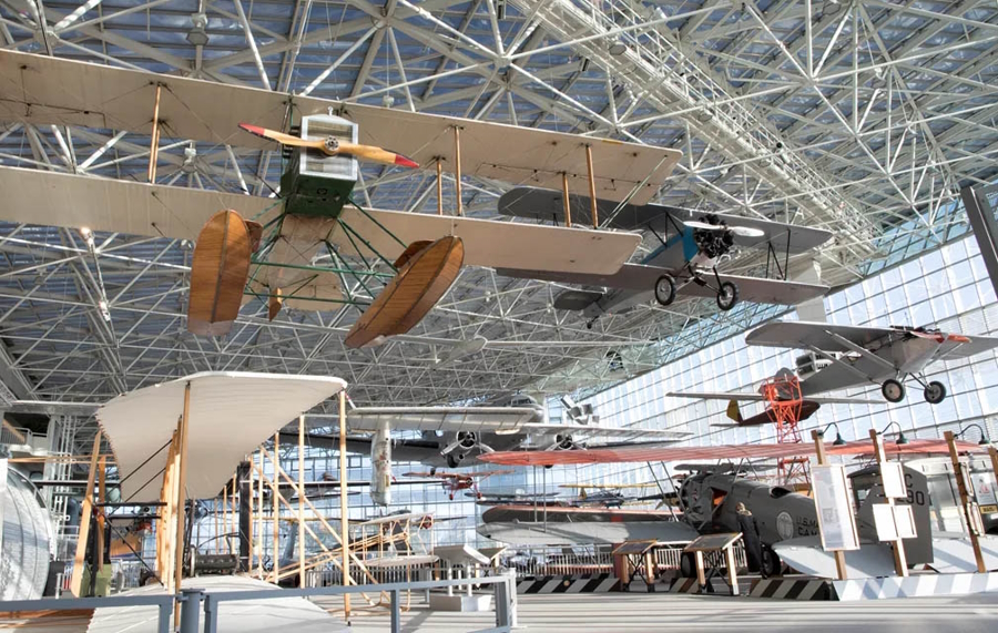 Museum of flight near the Georgetown neighborhood