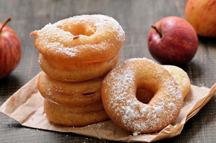 apple donuts