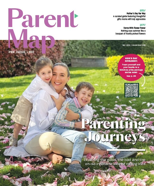Cover image of ParentMap's 2024 May issue