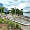 the water feature and Vancouver, Washington waterfront, a family-friendly destination for a weekend getaway