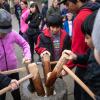 Mochi Tsuki, Japanese new year tradition is a free thing to do on Bainbridge Island near Seattle