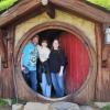 The author and her family in New Zealand