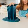 child playing with DIY slime