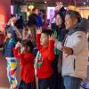 Families interacting with the "Brainy Bodies" exhibit at Pacific Science Center, one of many weekend activities for Seattle families