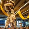 Lion dance during a Lunar New Year event, one of the many activities this weekend for Seattle-area families