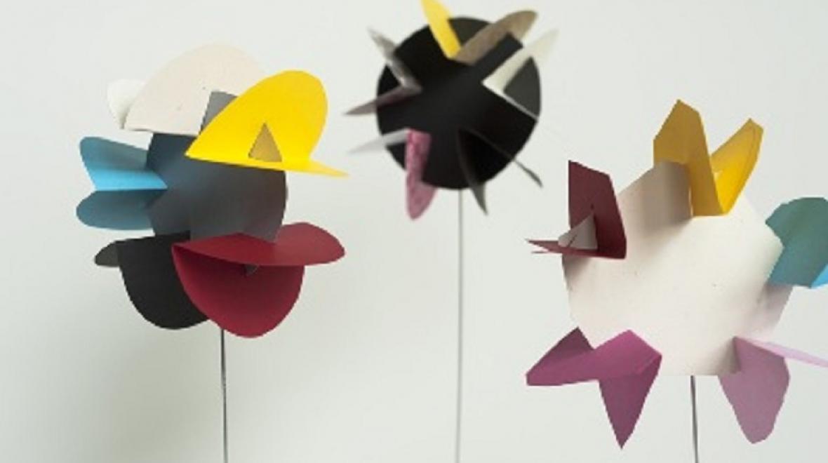 Modern paper flowers