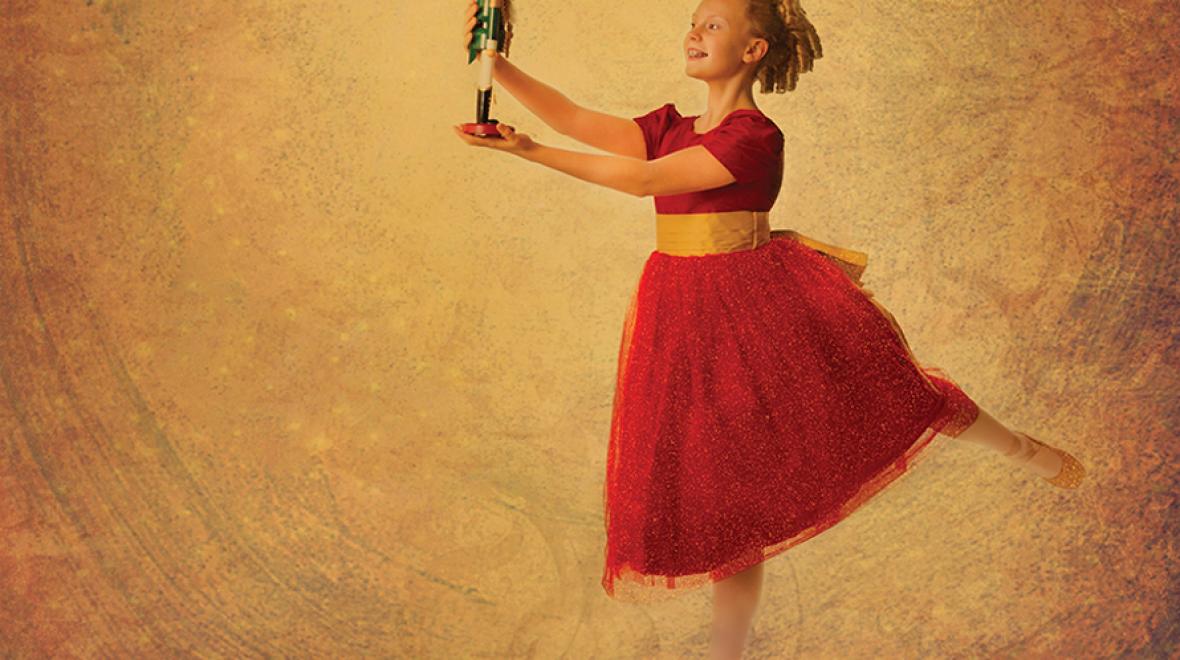 nutcracker holiday ballerina