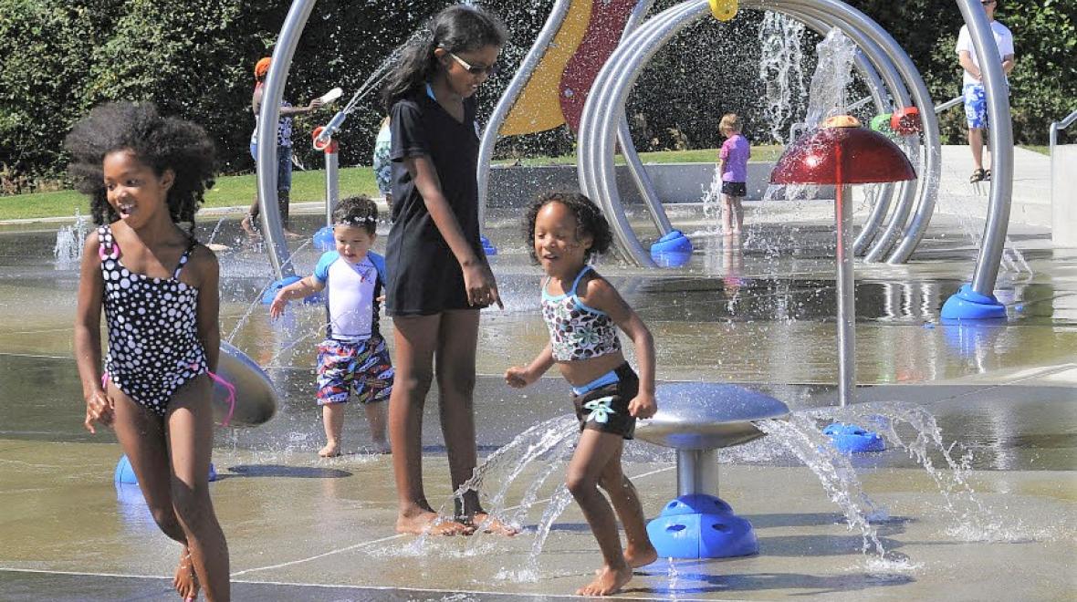 Splash Pad at Kiwanis Recreation Center