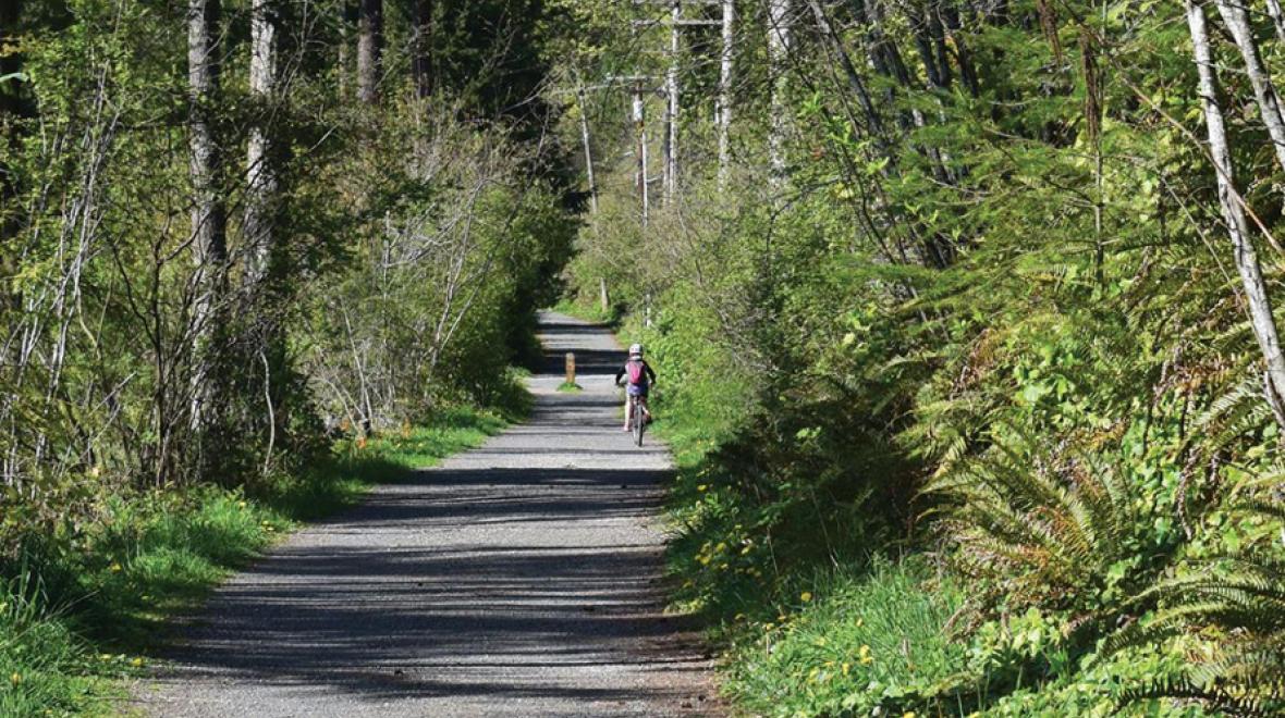 Biking Bellingham's Interurban Trail