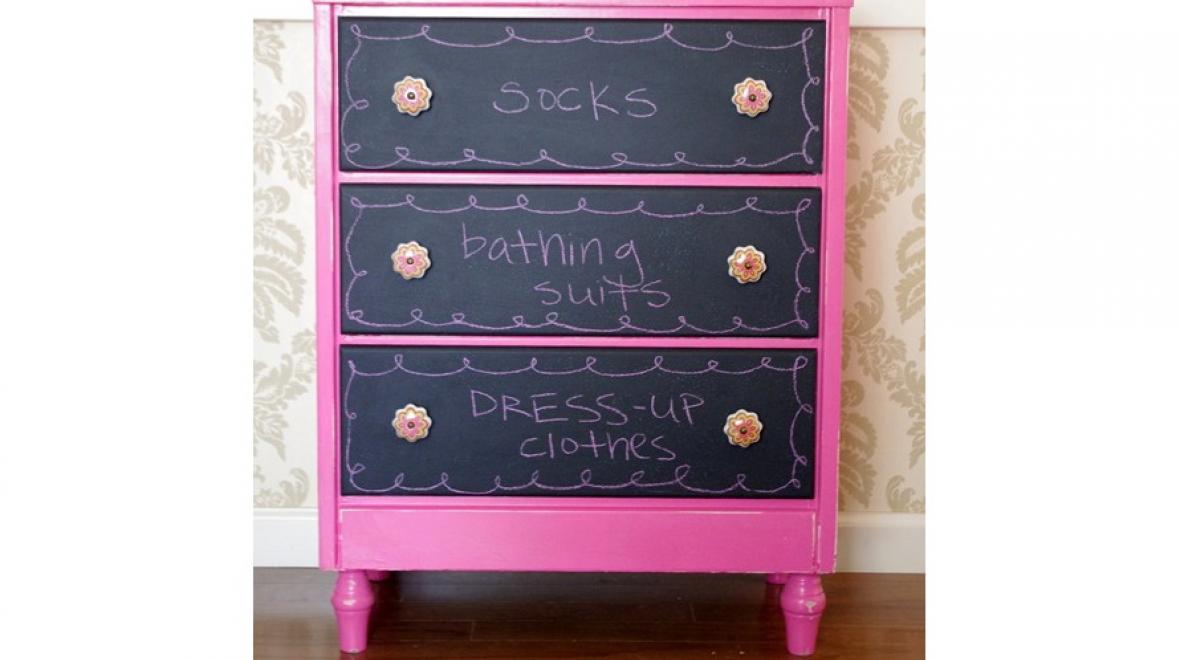 Chalkboard-dresser