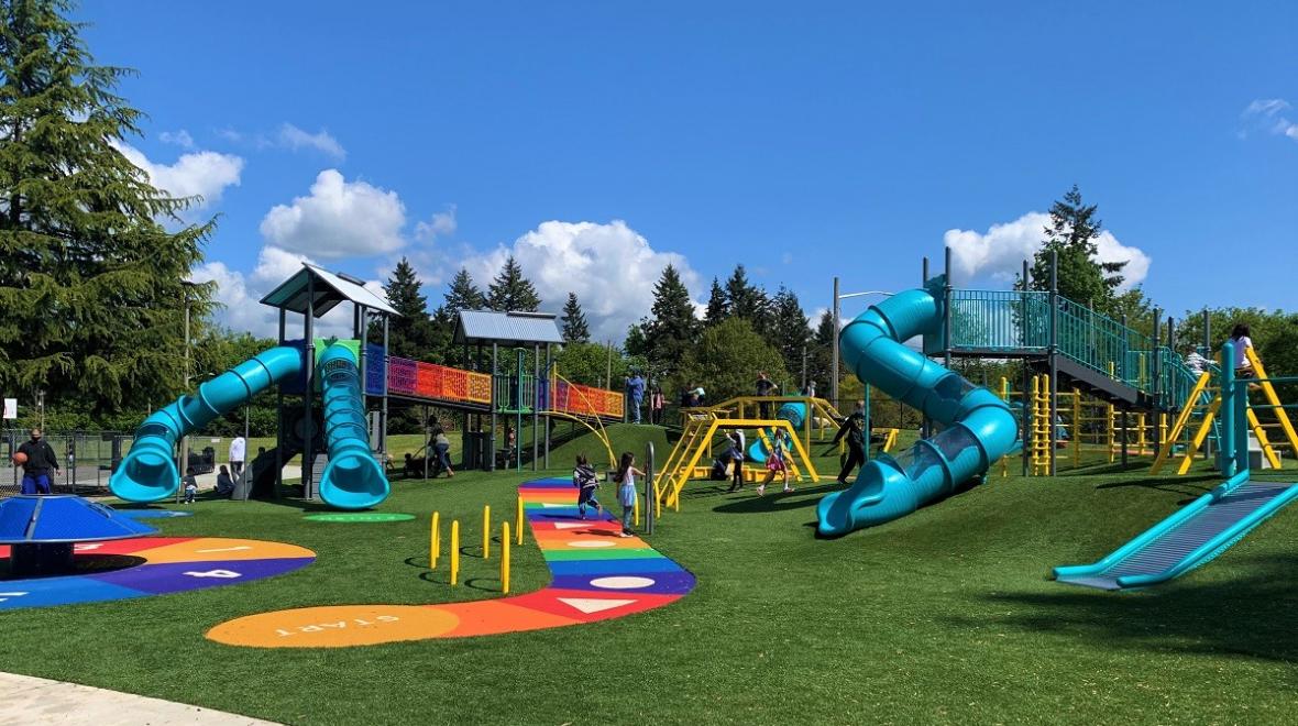 New West Fenwick Park Playground Will Enthrall Seattle-Area Kids