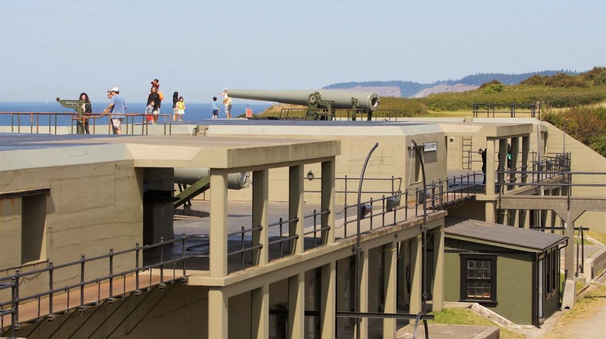 fort casey bunkers on whidbey island