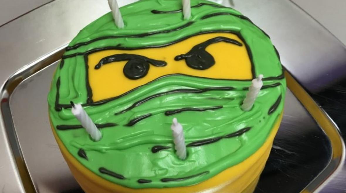 Lego Ninjago cake