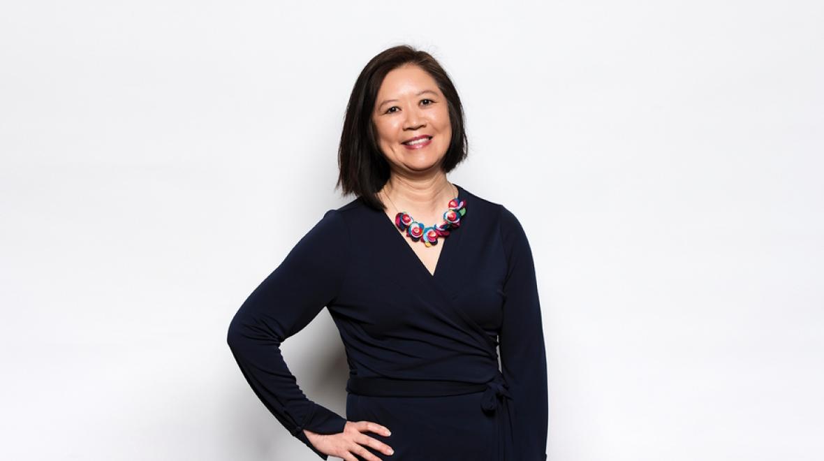 Ming-Ming Tung-Edelman, founder and executive director of the Refugee Artisan Initiative