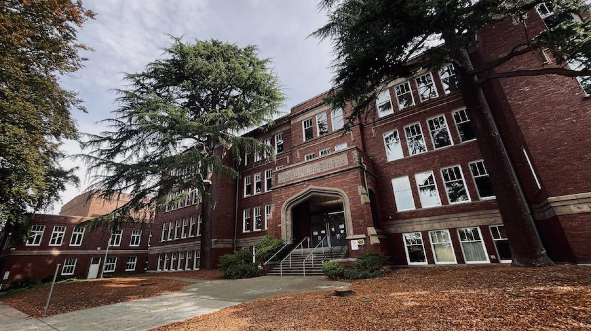 Lincoln High School in Seattle’s Wallingford neighborhood, Oct. 11, 2024