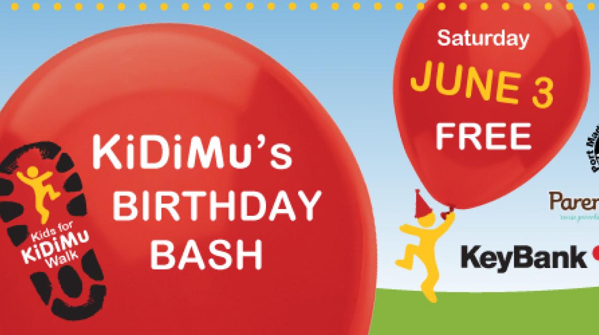 Kidimu S Birthday Bash Family Fun Walk Seattle Area Family Fun Calendar Parentmap