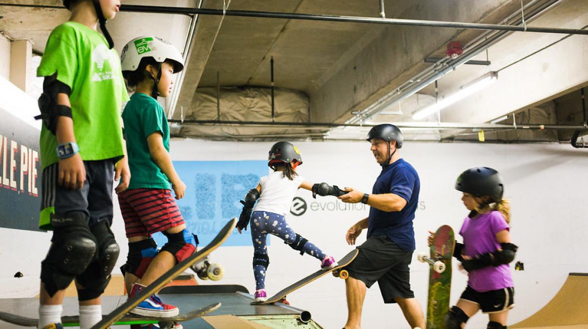 DropIn Spring Break Skateboard Camps Seattle Area Family Fun