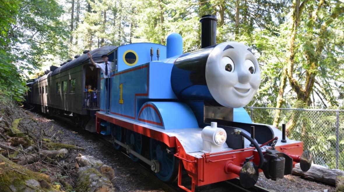 day out with thomas train ride