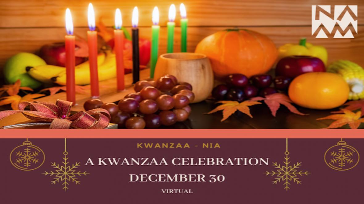 VIRTUAL NAAM Presents Nia A Kwanzaa Celebration Seattle Area