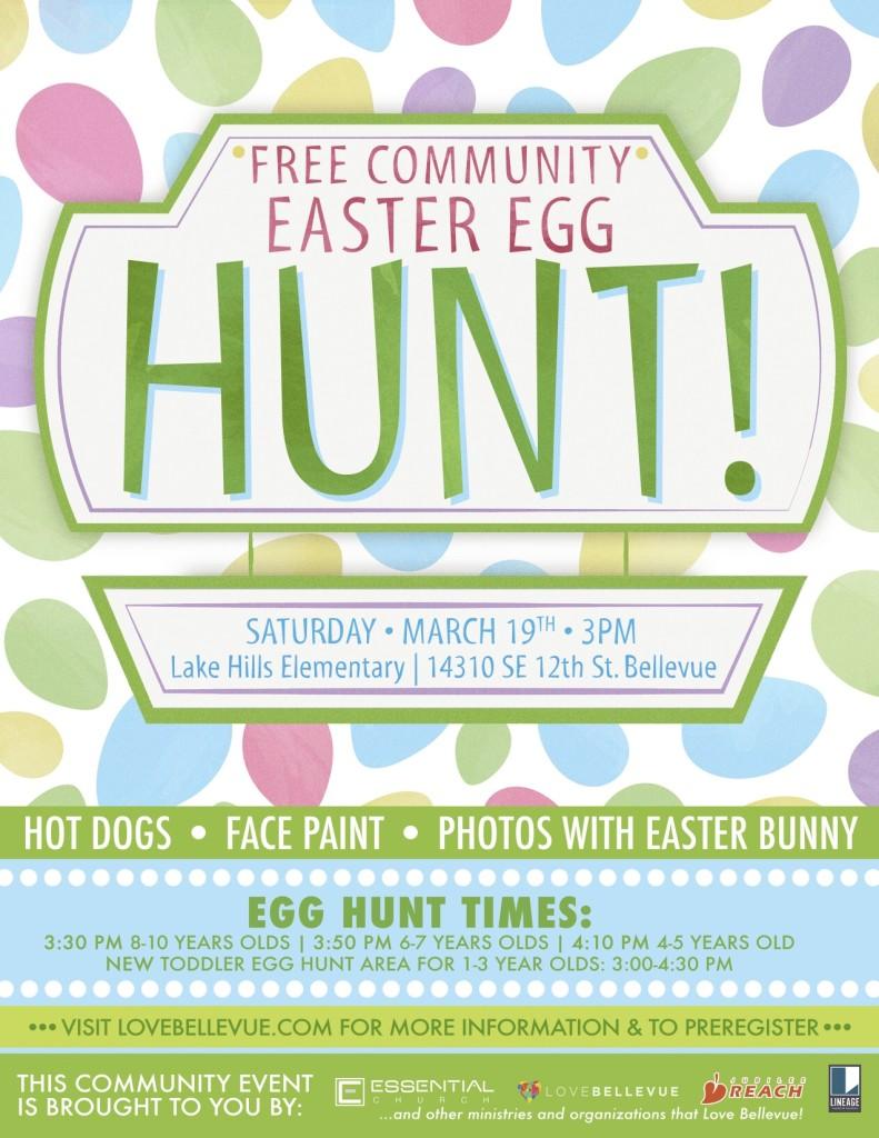 Community Easter Egg Hunt Seattle Area Family Fun Calendar ParentMap