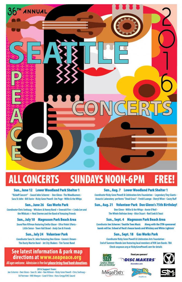 Seattle Peace Concerts Seattle Area Family Fun Calendar ParentMap
