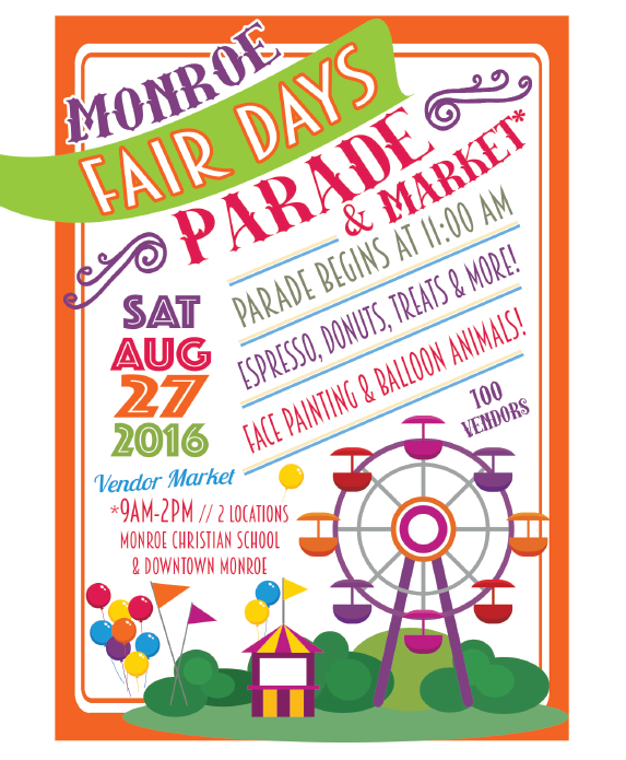 Monroe Fair Days Parade and Market Seattle Area Family Fun Calendar