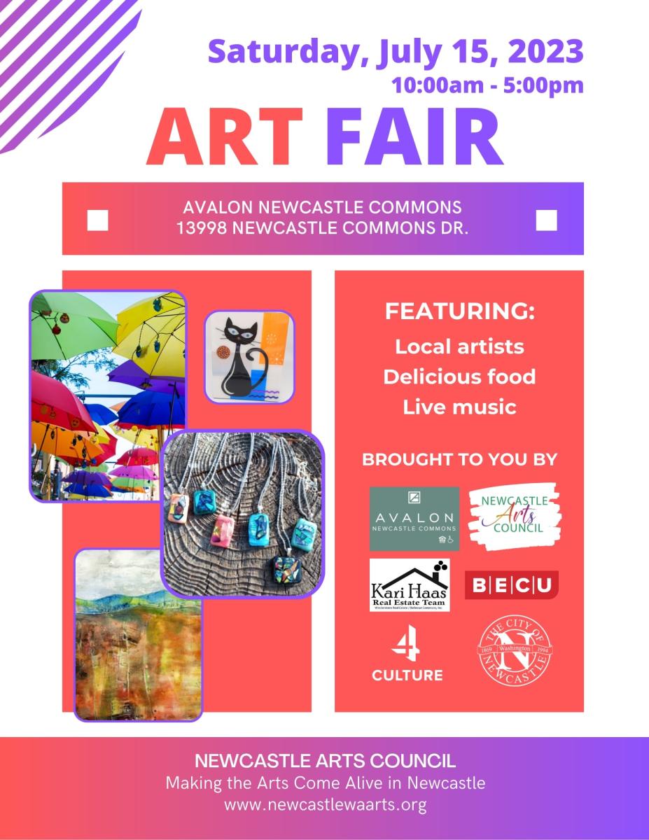 Newcastle Commons Art Fair | Seattle Area Family Fun Calendar | ParentMap