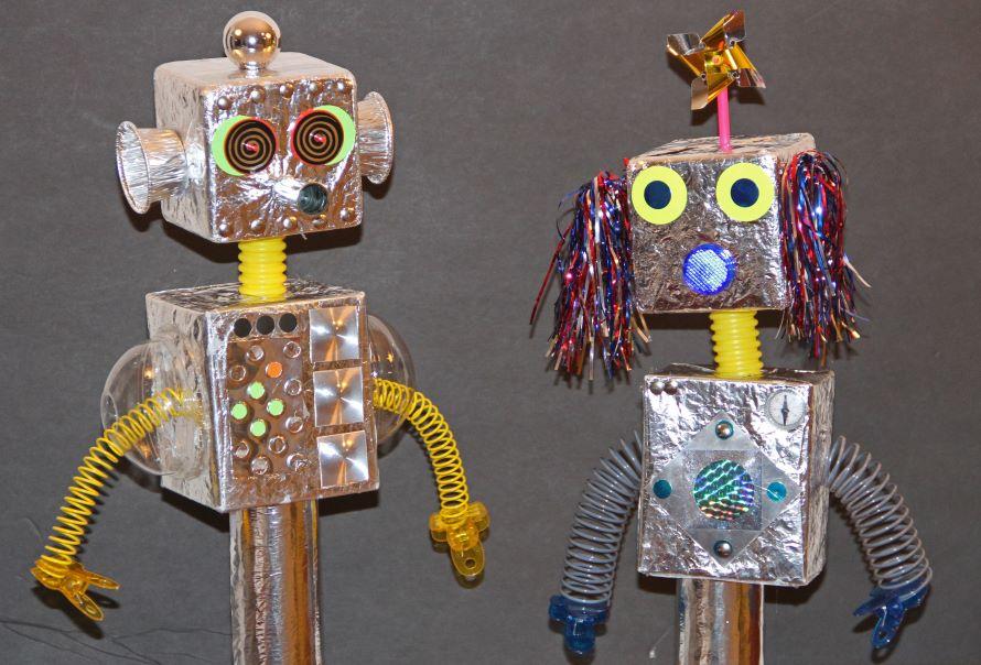 Build a Rod Puppet Robot at the Valley View Library | Seattle Area ...