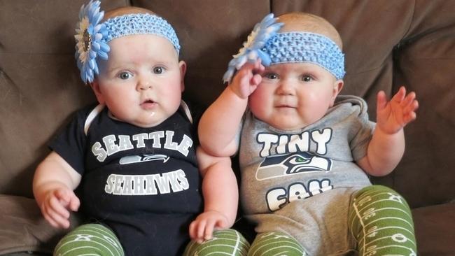 Seattle Seahawks All Pro Little Fan Baby Bib - Sports Fan Shop