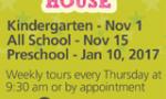 Preschool Open House - January 10th