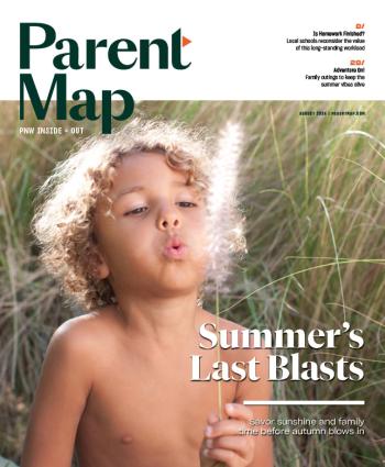 Cover of ParentMap's August 2024 magazine issue