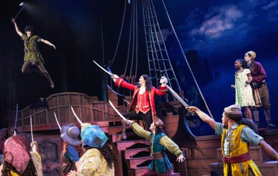 Peter Pan flies through the air at Paramount Theatre, the show is just one of the many things to do this weekend in Seattle