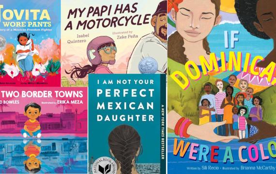 Hispanic Heritage month book covers