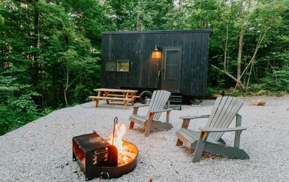 The Skagit Valley Getaway Cabin, now Postcard Cabins, a charming cabin rental near Seattle