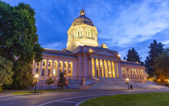 the Capitol Building in Olympia, Wash. 