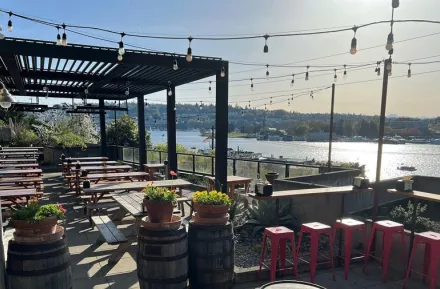 Little Water Cantina, a waterfront restaurant near Seattle with views of the water and patio dining