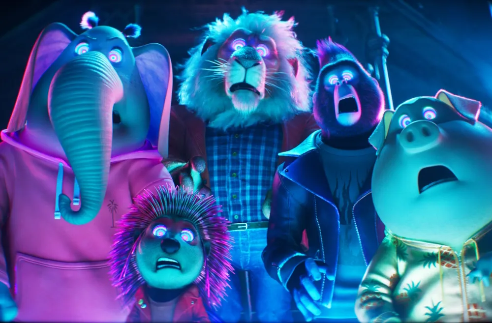 A still shot from "Sing: Thriller" on Netflix