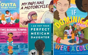 Hispanic Heritage month book covers