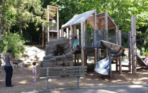 Visit Seward Park playground, one of the many things to do in Seattle this weekend for families